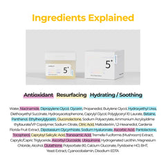numbuzin - No.5 Vitamin-Niacinamide Concentrated Pad