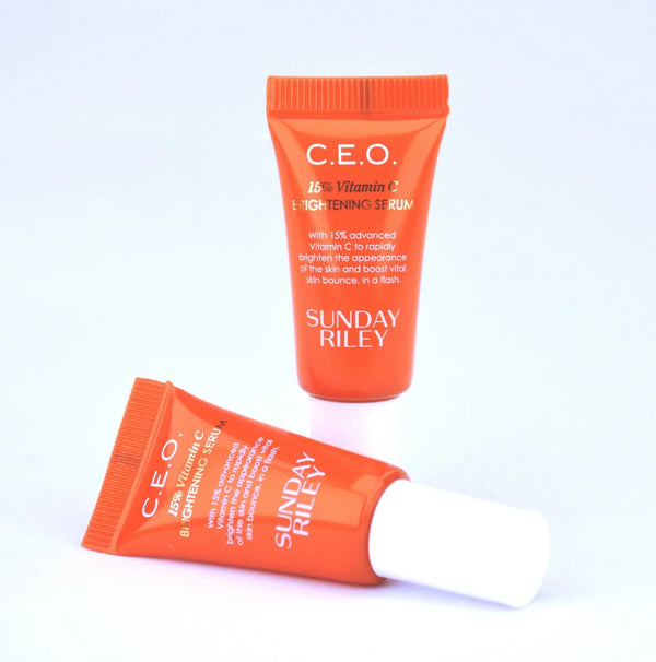 Sunday Riley C.E.O. 15% Vitamin C Brightening Serum CEO .17oz. / 5ml