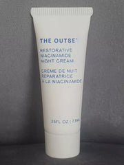 The Outset Restorative Niacinamide Night Cream 7.5ml Mini size New