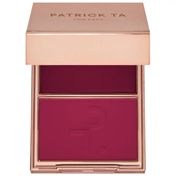 PATRICK TA  Major Headlines Double-Take Crème & Powder Blush Duo