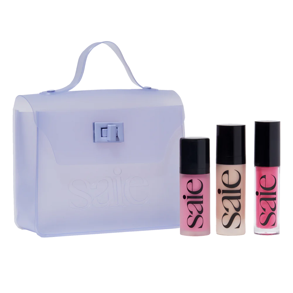 Saie Glow Starter Kit Blush, Gloss and Glow