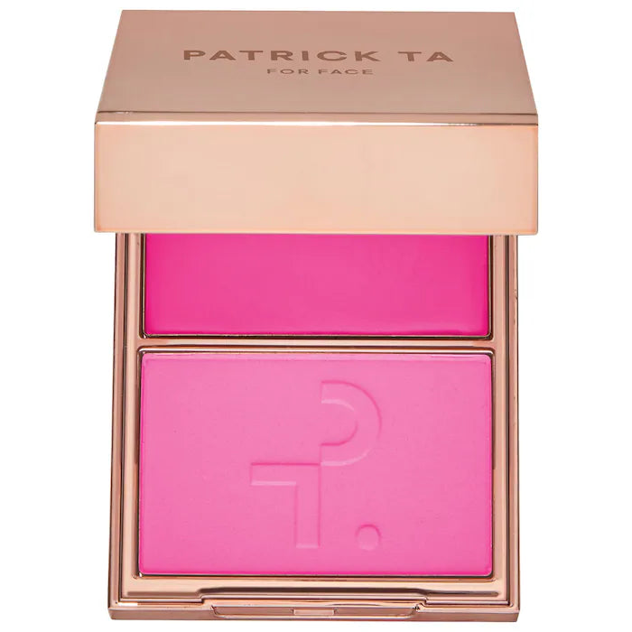 PATRICK TA  Major Headlines Double-Take Crème & Powder Blush Duo